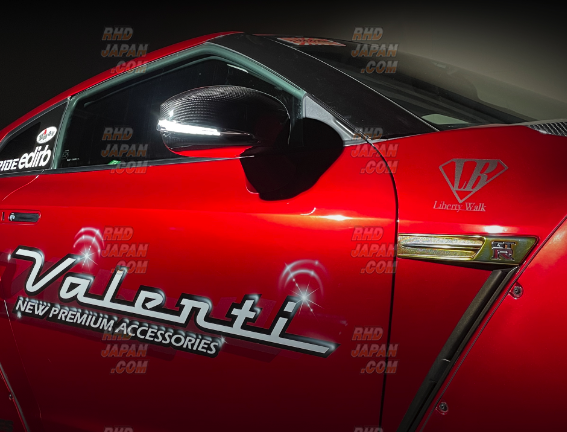 Valenti Jewel LED Sequential Door Mirror Winker Clear/Chrome Lens - GT-R R35